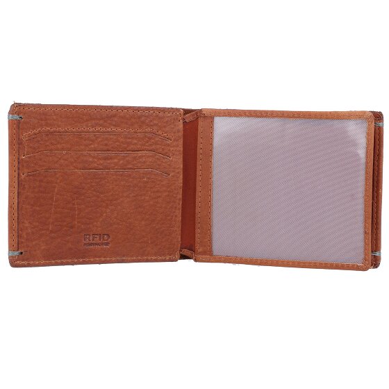 Burkely Antiek Avery Portemonnee RFID Leer 12 cm