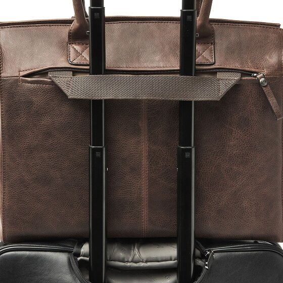 Castelijn & Beerens Carisma Schoudertas RFID Leer 38 cm Laptopcompartiment