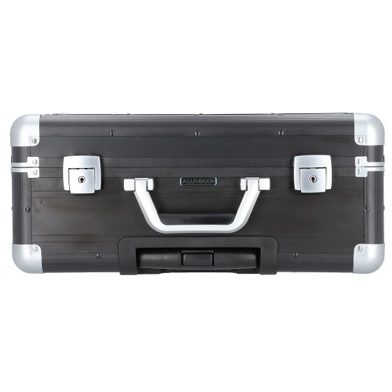 Alumaxx Zakelijke trolley met 2 wielen, Aluminium, laptopvak 37 cm
