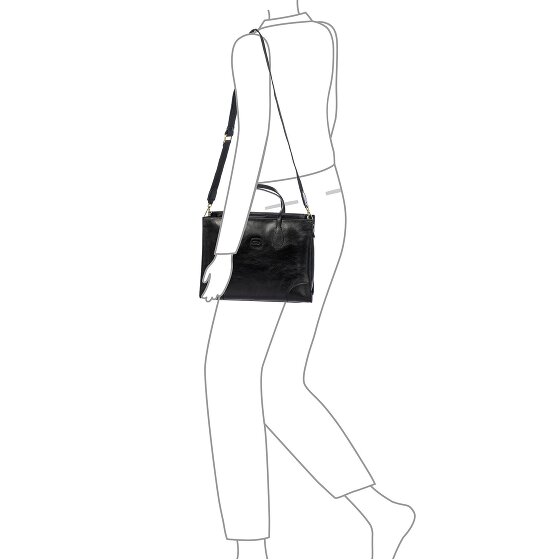 Bric's Volterra Shopper Tas S Leer 35 cm Laptop compartiment