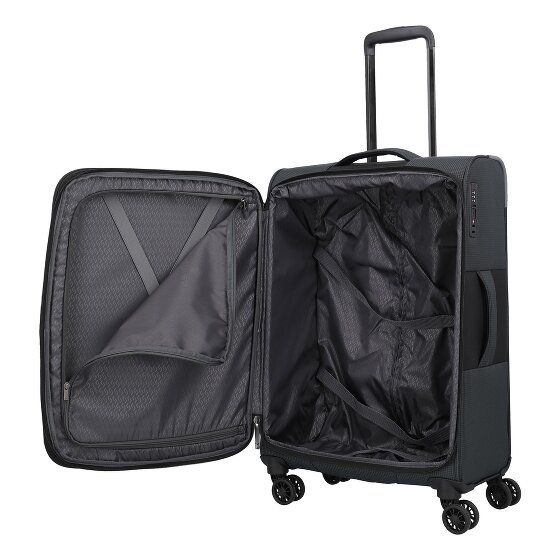 Travelite Corsiica 4 wielen Trolley M 67 cm met uitbreidingsplooi