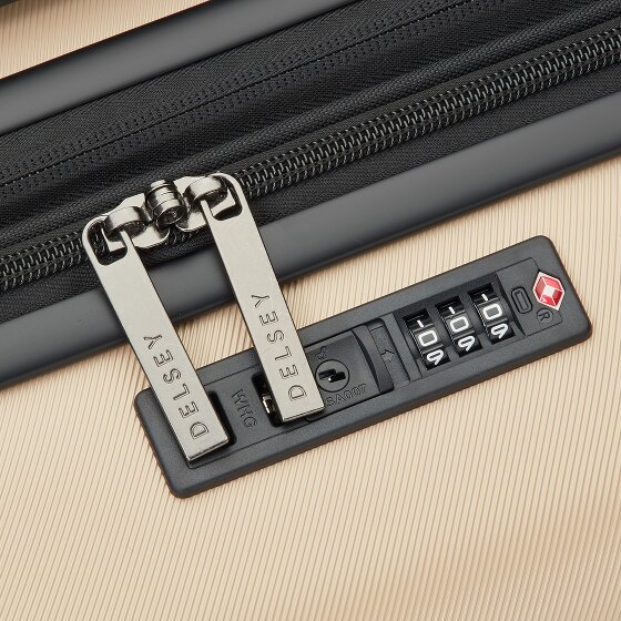 Delsey Paris Air Armour 4 wielen Kofferset 3-delig met uitbreidingsplooi