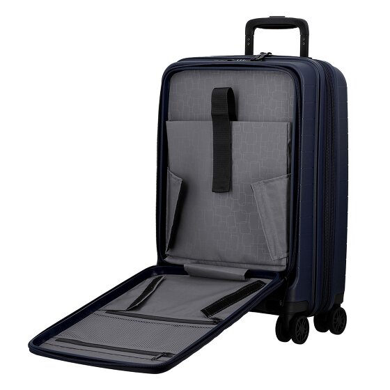 Jump Striper 4 wielen Cabinewagen 55 cm met uitbreidingsplooi