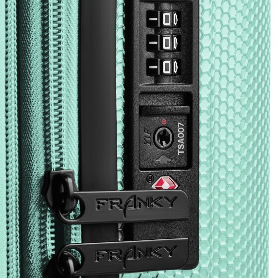 Franky Munich 4.0 4 wielen Cabinewagen S 53 cm met uitbreidingsplooi