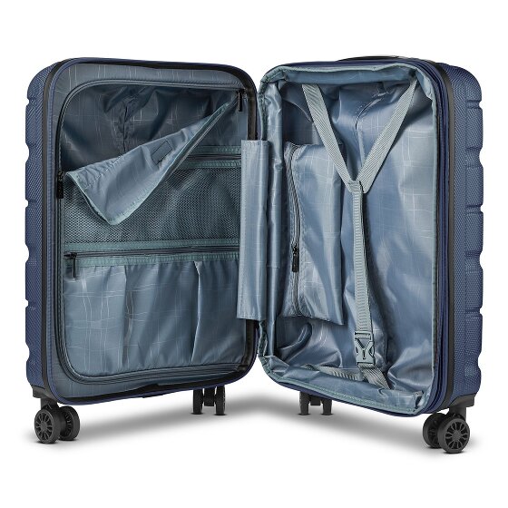 Franky Munich 4.0 4 wielen Cabinewagen S 53 cm met uitbreidingsplooi