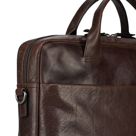 Jost Glasgow Aktentas Leder 37 cm Laptopvak