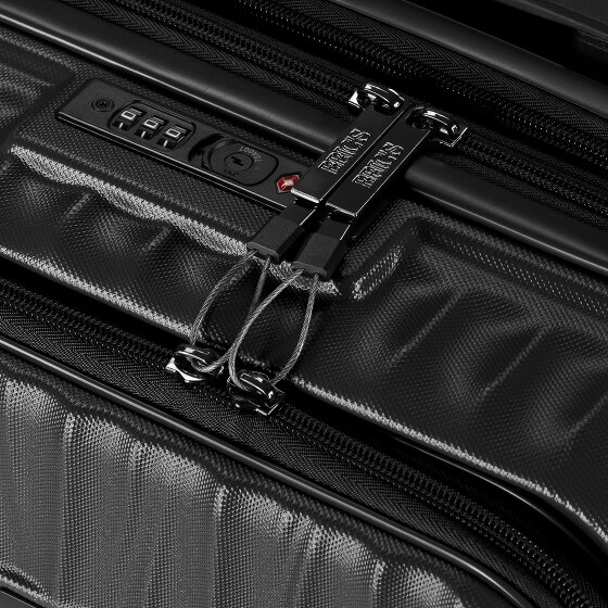 Bric's Cervia 2.0 4 wielen Cabinewagen S 55 cm Laptop compartiment met uitbreidingsplooi