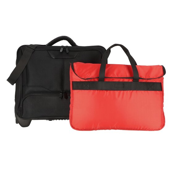 Dermata 2 wielen Bedrijfswagen 41 cm Laptop compartiment