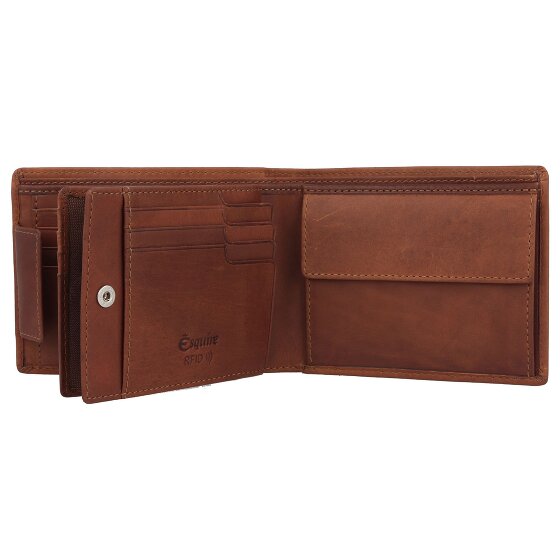 Esquire Dallas Portemonnee RFID-bescherming Leer 13.5 cm