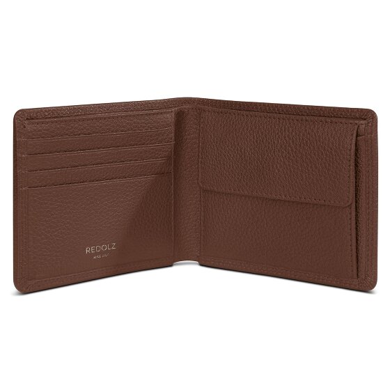 Redolz Leather Essentials QF portemonnee RFID leer 11,5 cm