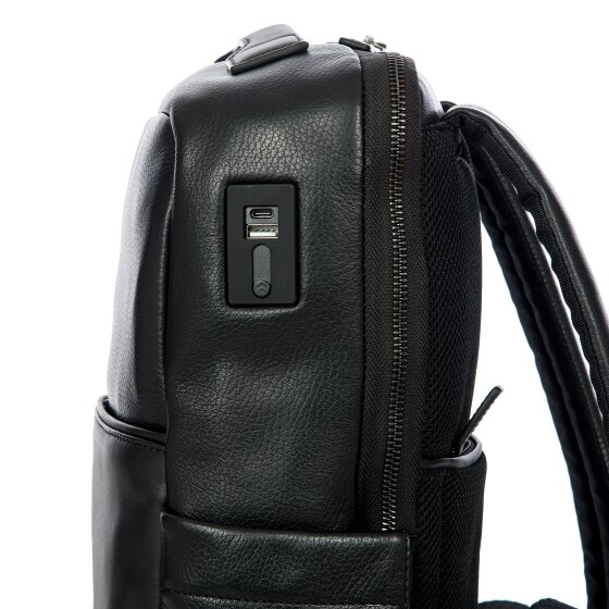 Bric's Torino Rugzak Leer 37 cm Laptopvak