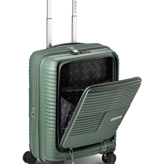 Redolz Essentials 17 2.0 4 wielen Cabinewagen 55 cm Laptopvak met uitbreidingsplooi
