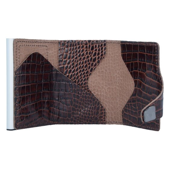 Tru Virtu Click & Slide Creditcardetui Portemonnee RFID Leer 6,5 cm