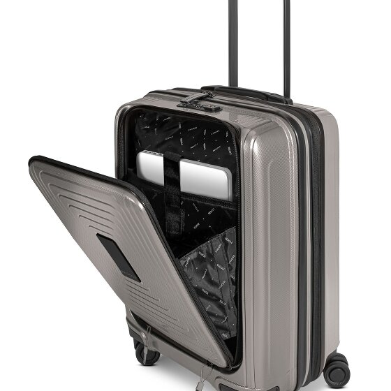 Redolz Essentials 14 4-wiel kofferset 2 stuks laptopvak met rekbare vouw