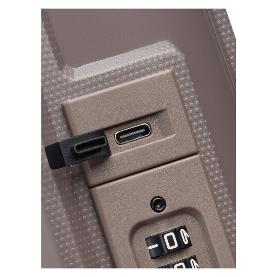 Delsey Paris Lutece 4 wielen Cabinewagen 55 cm met uitbreidingsplooi