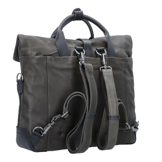 Harold's Mount Ivy Briefcase Rugzak Leer 40 cm Laptopcompartiment