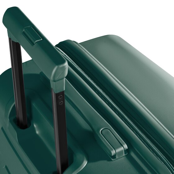 d&n South Dakota 4 wielen Trolley M 66 cm met uitbreidingsplooi