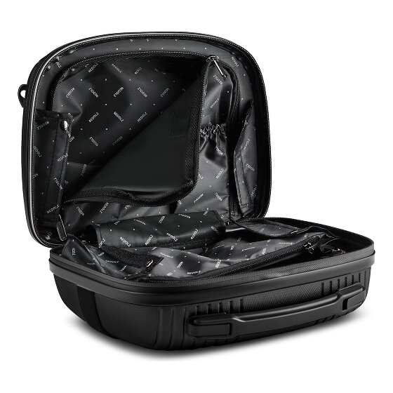 Redolz Essentials 14 kofferset 2 stuks cabine trolley met stretch vouw & beautycase