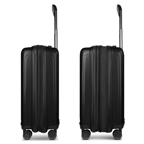 Redolz Essentials 14 kofferset 2 stuks cabine trolley met stretch vouw & beautycase