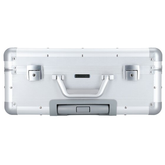 Alumaxx Zakelijke trolley met 2 wielen, Aluminium, laptopvak 37 cm