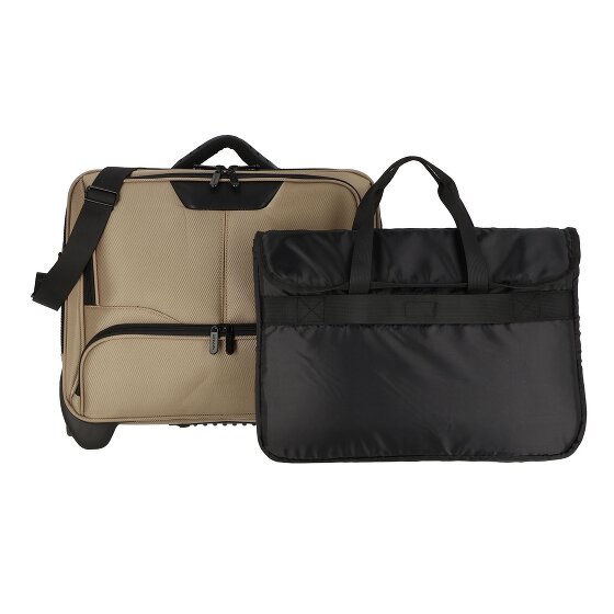 Dermata 2 wielen Zakelijke trolley 41 cm Laptopvak
