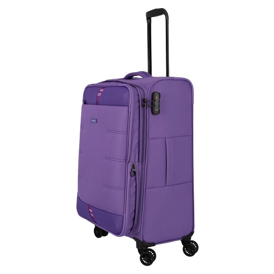 Travelite Rügen 4 wielen Kofferset 3-delig met uitbreidingsplooi