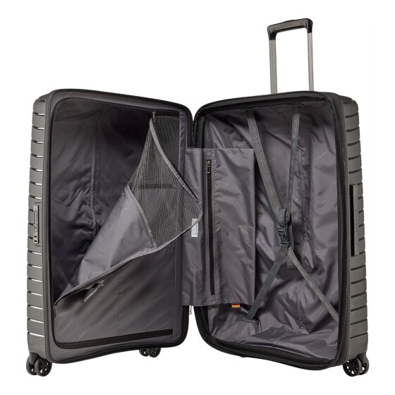 Stratic Novium 4 wielen Trolley L 77 cm met uitbreidingsplooi