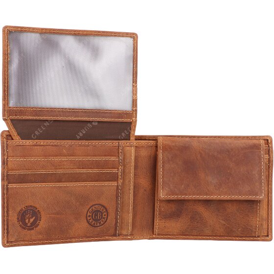 Greenburry Vintage Portemonnee Leer 12 cm
