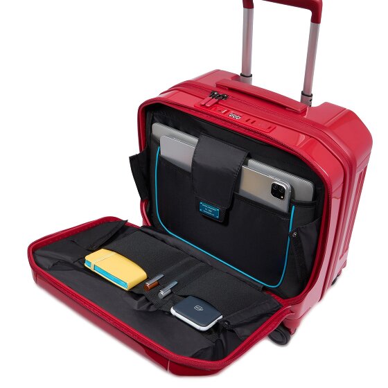 Piquadro PQ-Light 4 wielen Loodswagen 45 cm Laptop compartiment