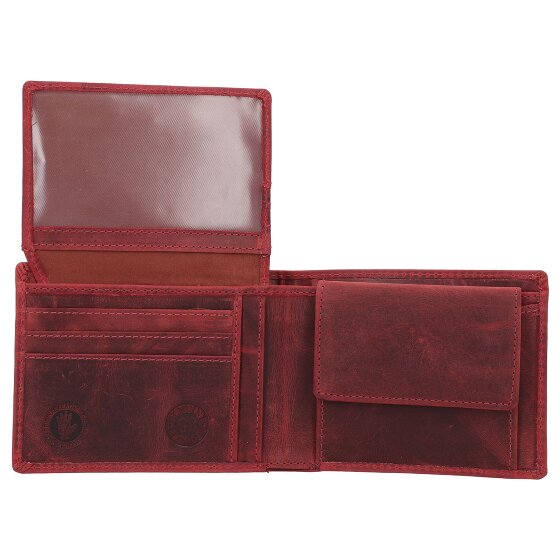 Greenburry Vintage Portemonnee Leer 13 cm