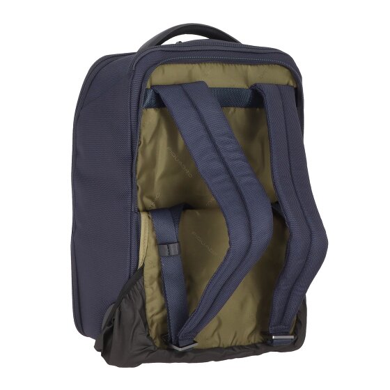 Piquadro Brief 2 wielen Rugzak trolley 40 cm Laptop compartiment