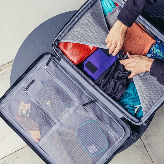 Gregory Quadro Pro 28 4 wielen Trolley 71 cm met uitbreidingsplooi