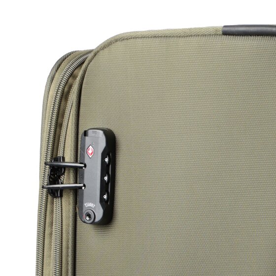 d&n Travel Line 9704 4 wielen Trolley L 78 cm met uitbreidingsplooi