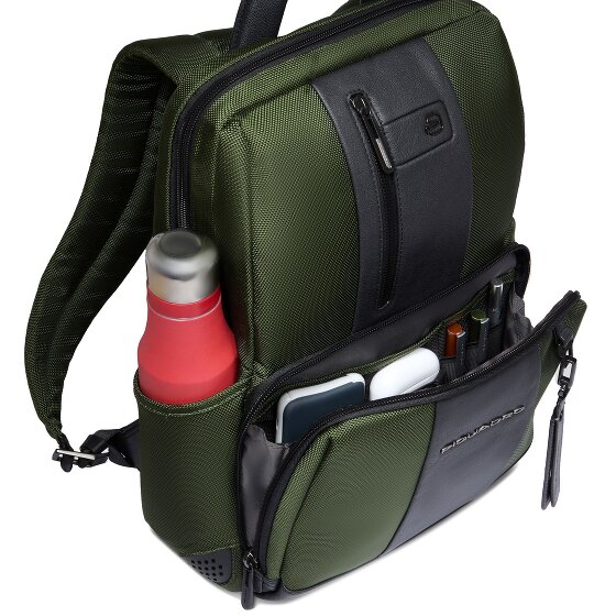 Piquadro Brief Rugzak 39 cm laptopvak