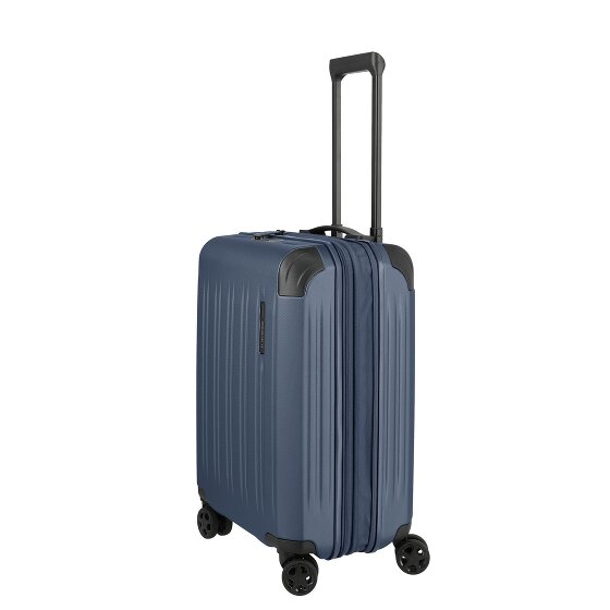 Travelite Dynamiic 4 wielen Cabinewagen 55 cm met uitbreidingsplooi