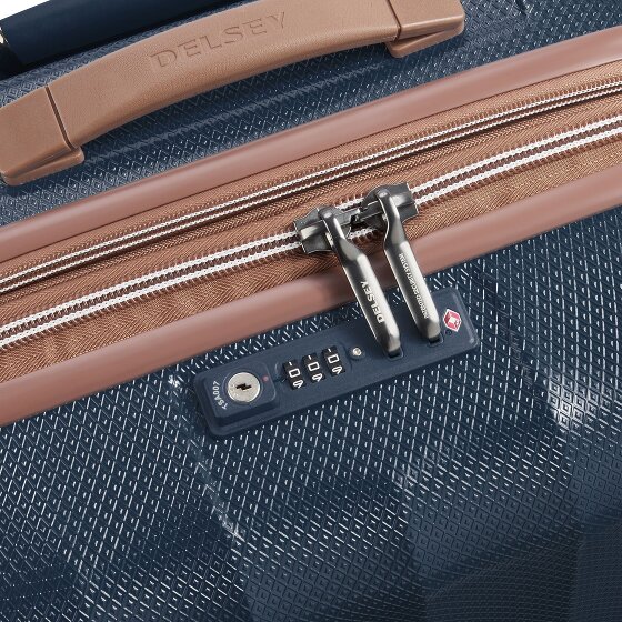 Delsey Paris Carrousel 4 wielen Trolley 67 cm met uitbreidingsplooi