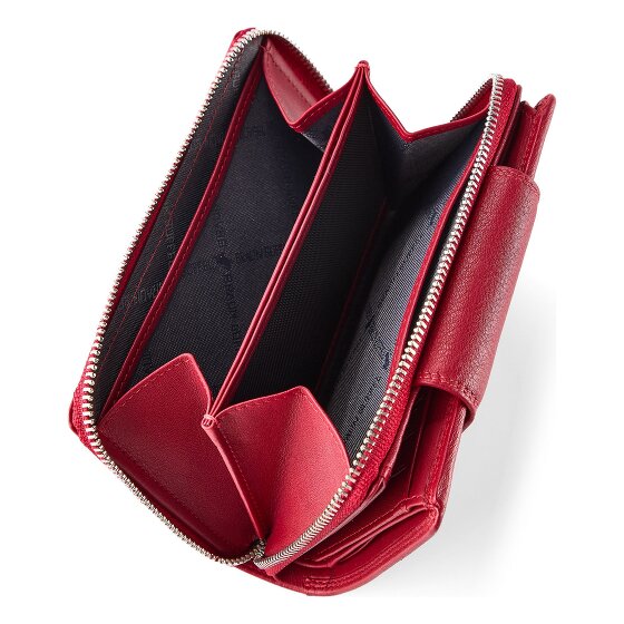 Braun Büffel Golf 3.0 Portemonnee RFID-bescherming Leer 14 cm