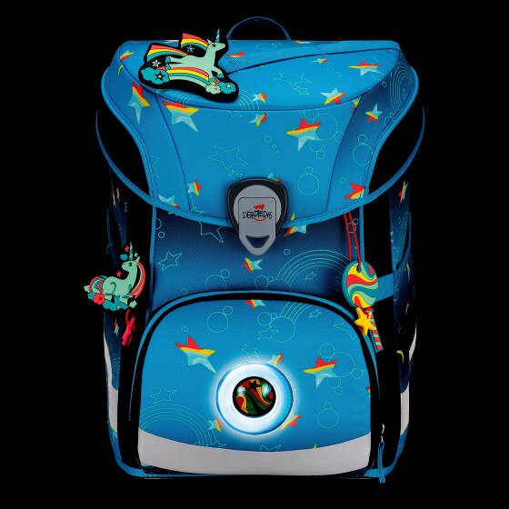 DerDieDas ErgoFlex Easy LED Schooltas set 5-delig