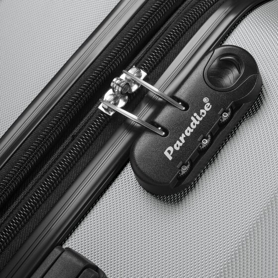 Check.In Paradise 2.0 4 wielen Cabinewagen S 55 cm met uitbreidingsplooi