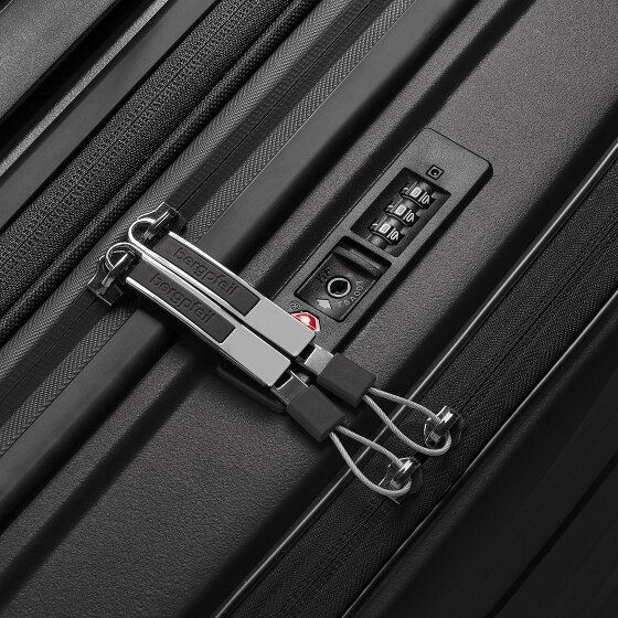 Bergpfeil Travel 4 wielen Cabinewagen 55 cm Laptop compartiment met uitbreidingsplooi