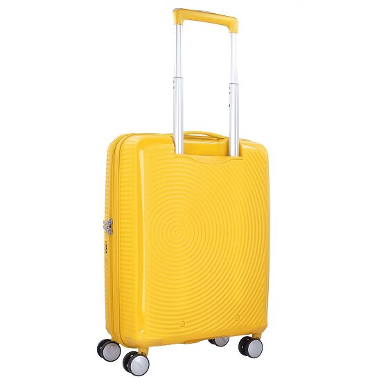 American Tourister Soundbox 4 wielen Cabinewagen 55 cm met uitbreidingsplooi