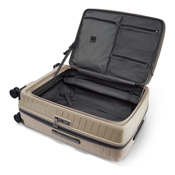Stratic Novium 4 wielen Trolley L 75 cm met uitbreidingsplooi