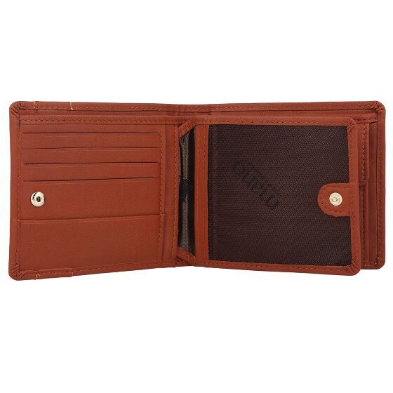mano Don Leonardo RFID Leren Portemonnee 11,5 cm
