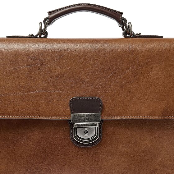 Castelijn & Beerens Rien Aktentas RFID-bescherming Leder 39.5 cm Laptopvak
