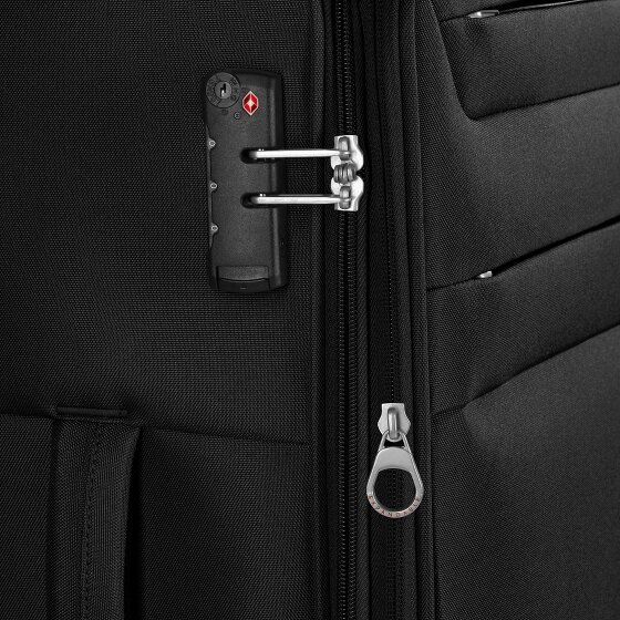 Worldpack Chicago 4 wielen Kofferset 3-delig met uitbreidingsplooi