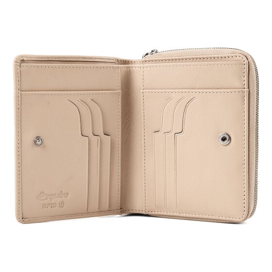 Esquire Athena Portemonnee RFID-bescherming Leder 13 cm