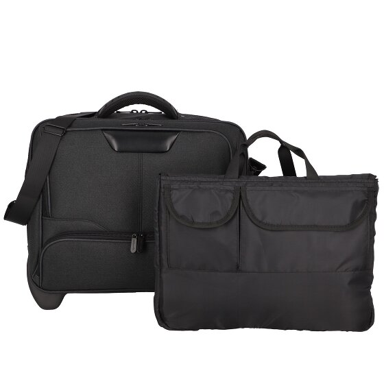 Dermata 2 wielen Bedrijfswagen 44 cm Laptop compartiment