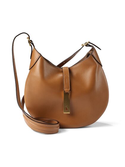 POLO RALPH LAUREN Polo ID Handtas Leer 25 cm