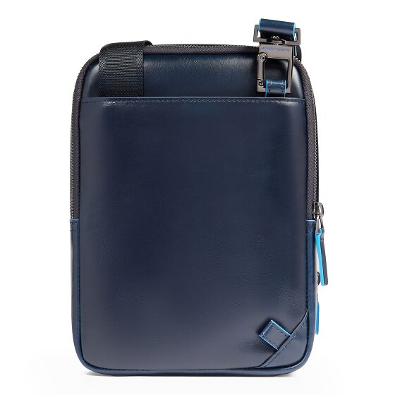 Piquadro Blue Square Mini tas Schoudertas Leer 17 cm