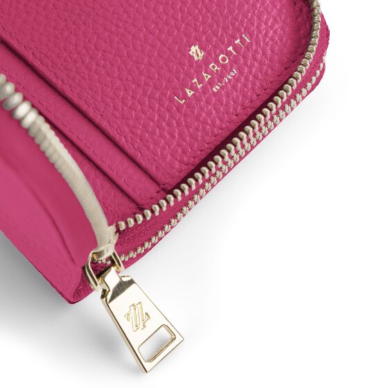 Lazarotti Bologna Leer XL Dubbele Zip-Around Portemonnee RFID Leer 20 cm